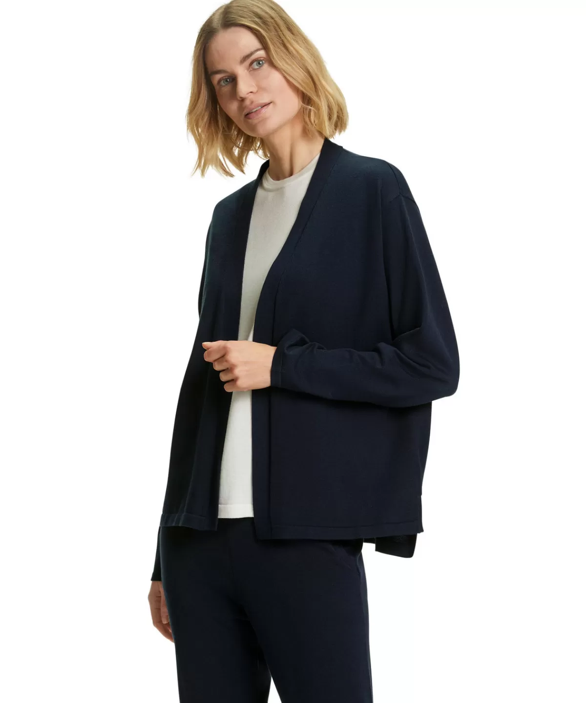 Damen Cardigan Collegekragen^FALKE Discount
