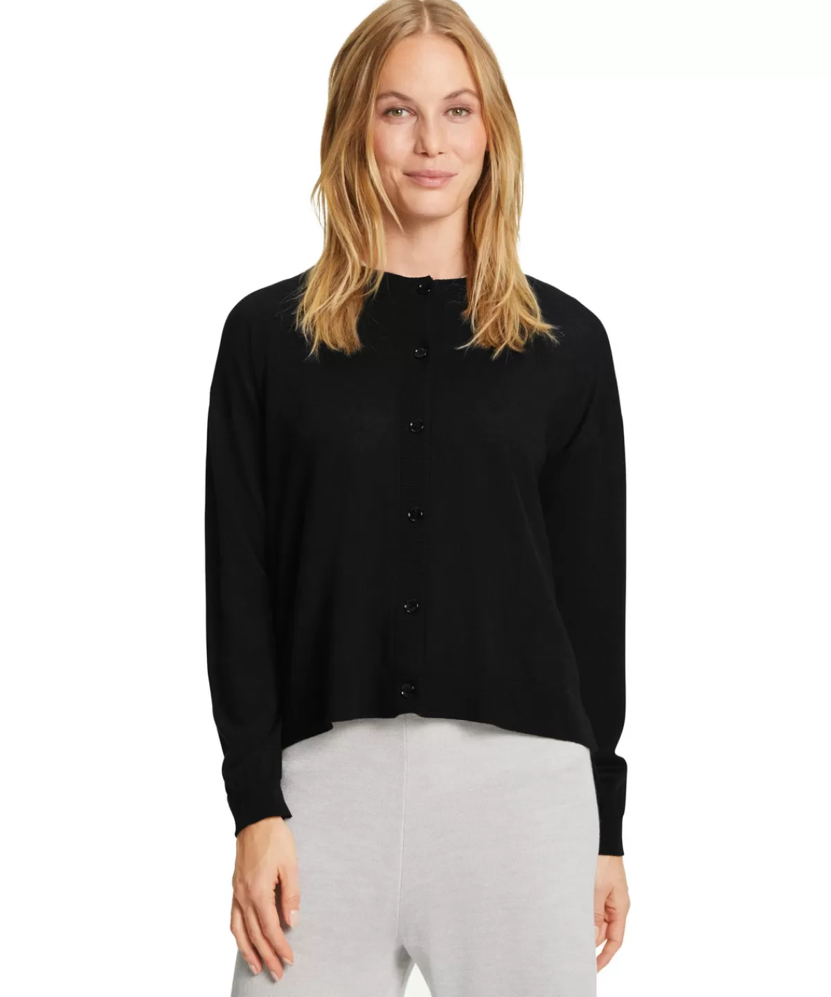 Damen Cardigan Rundhals^FALKE Outlet
