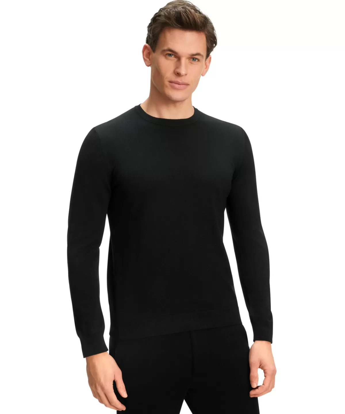 Herren Pullover Rundhals^FALKE Fashion