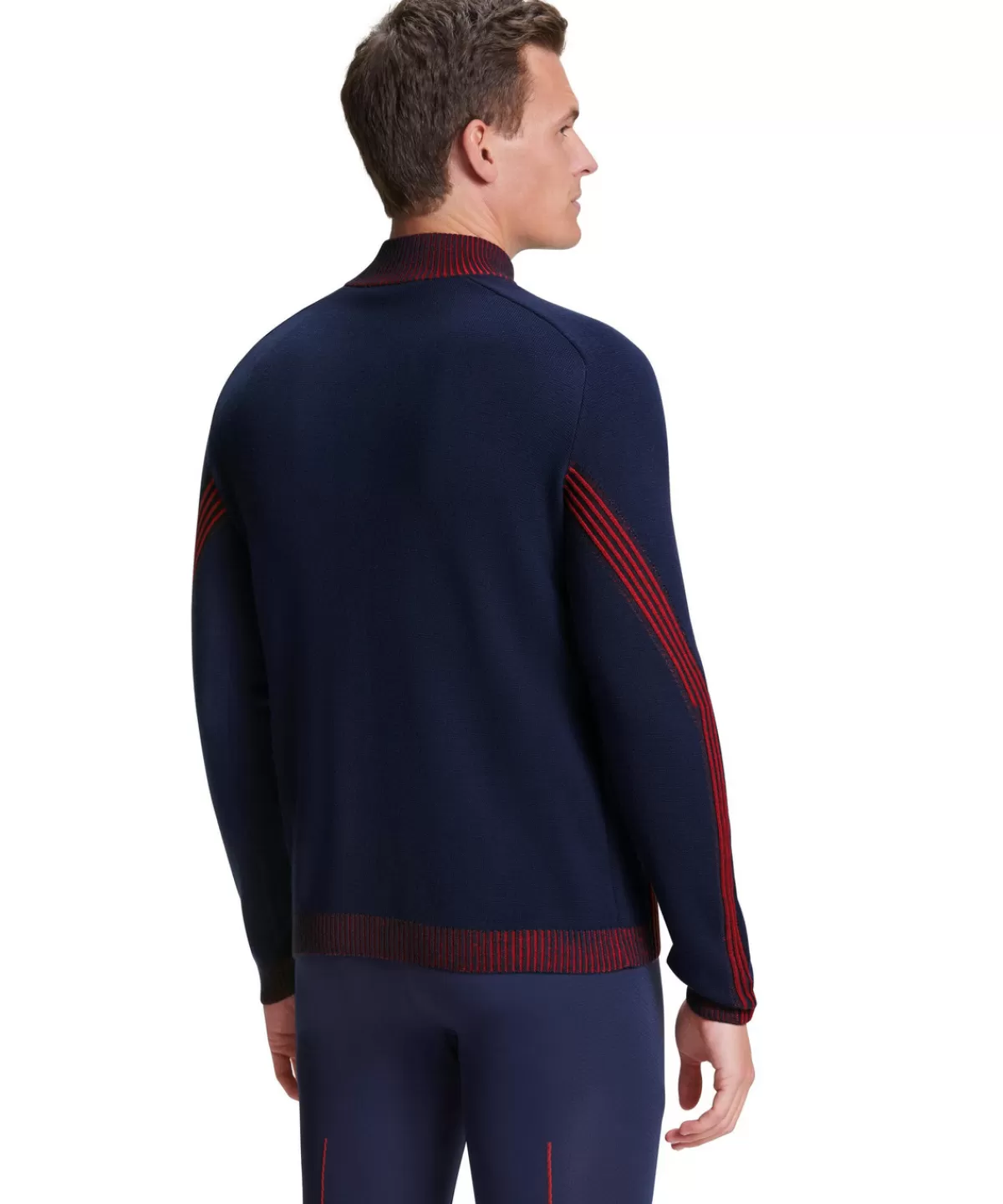 Herren Skiing Pullover Troyer^FALKE Best