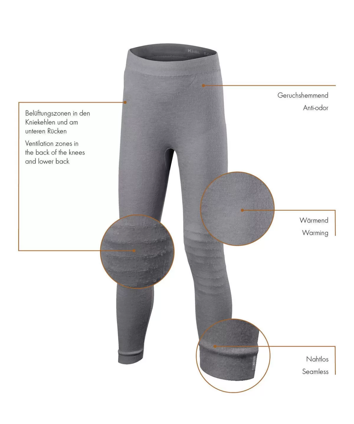 Kinder Tights Wool-Tech^FALKE Hot