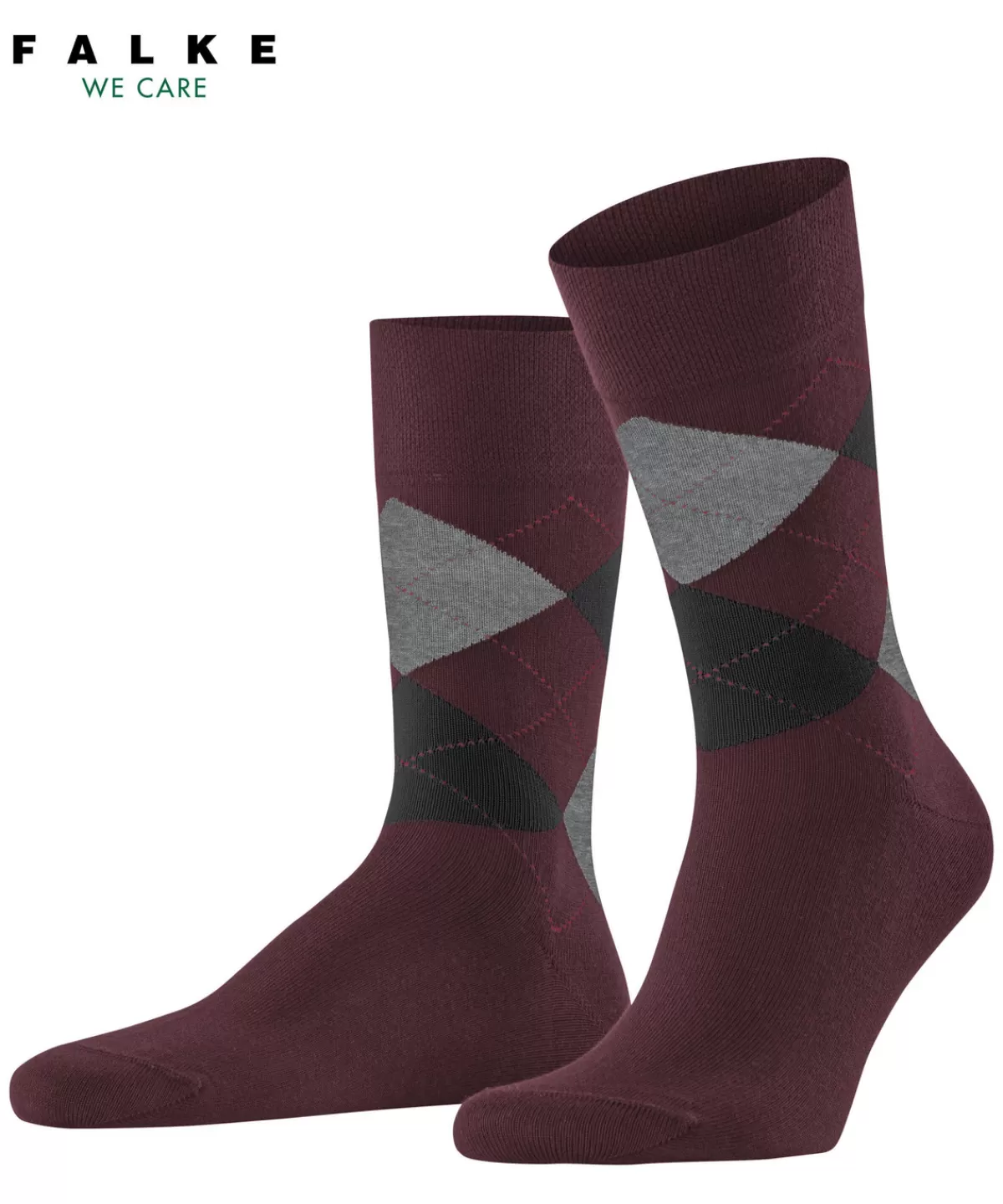 Sensitive Argyle Herren Socken^FALKE Shop